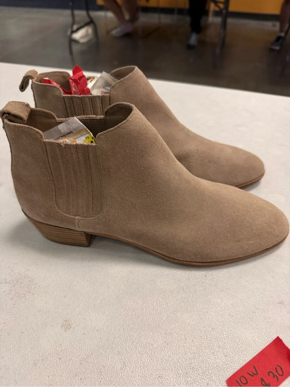Michael Kors Men's Suede Chukka Boots in Taupe